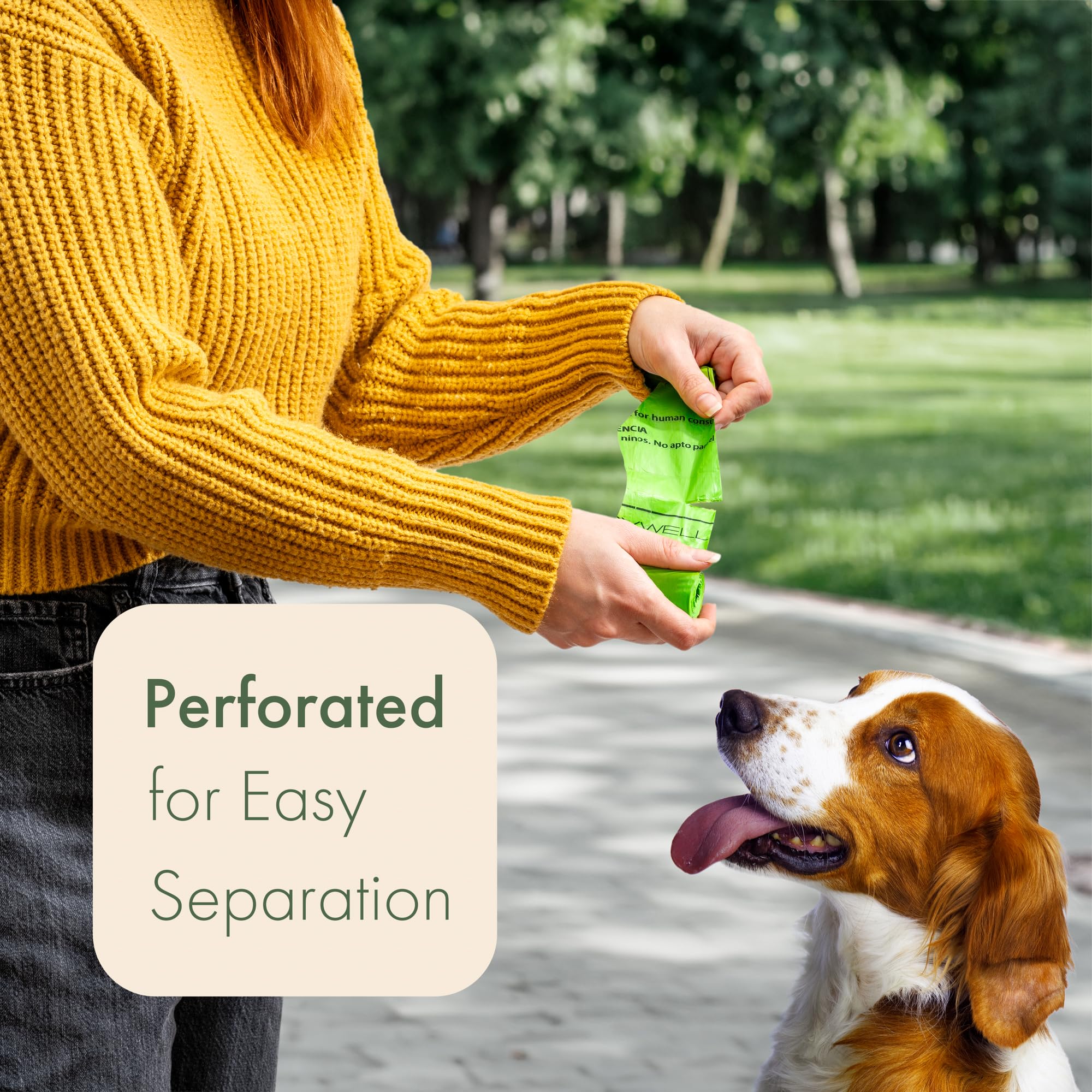 Carrywell unscented 9x13 bags suitable for dogs and cats.