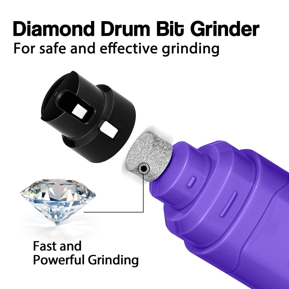 Casfuy 2-speed control dial for customized nail grinding