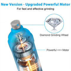 Casfuy diamond drum grinder delivers comfortable, efficient nail smoothing