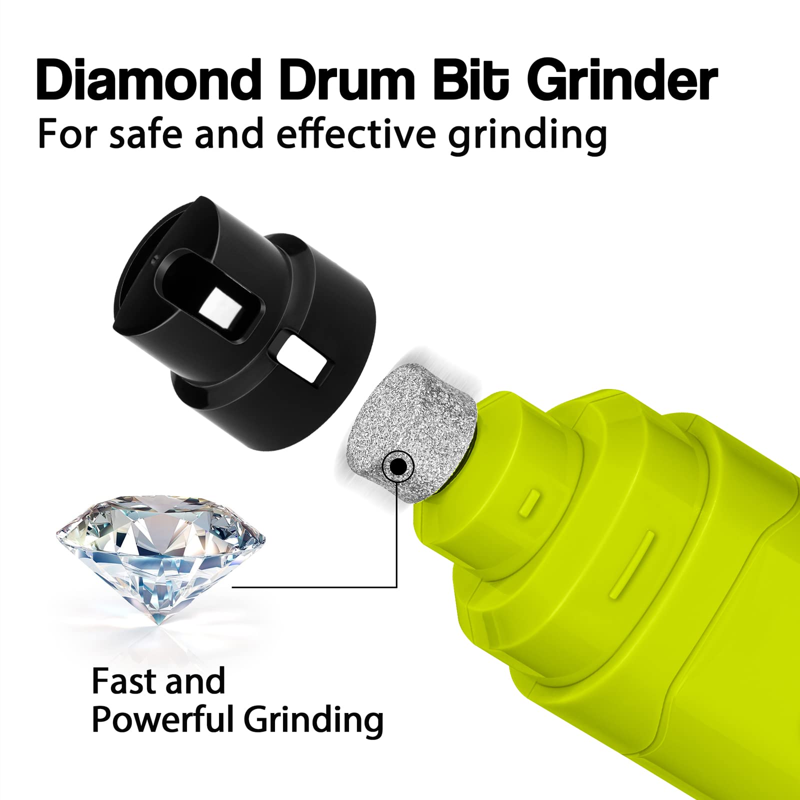 Ultra-quiet Casfuy nail grinder motor keeps grooming calm