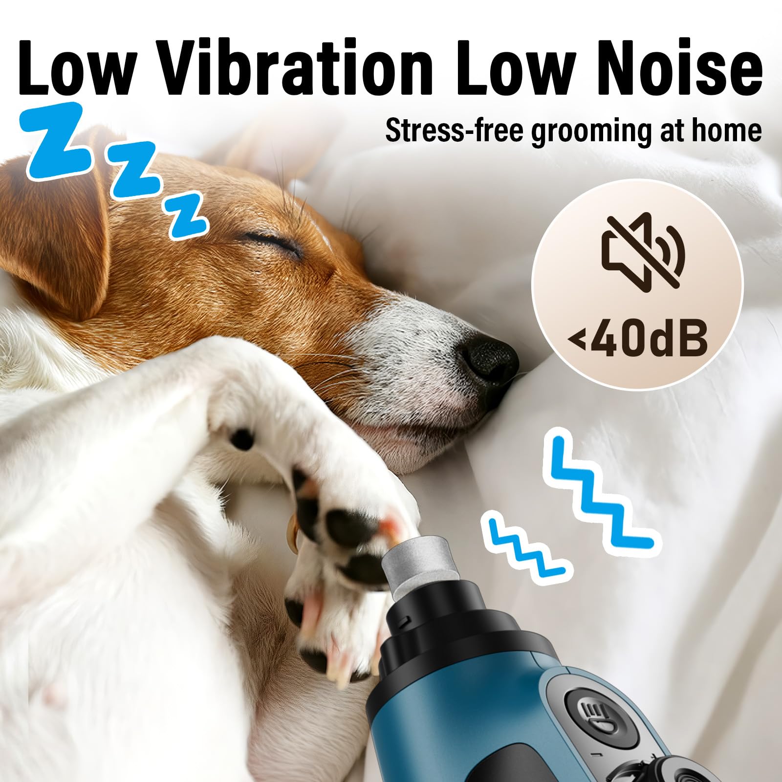 Casfuy dust-free cap keeps the grooming area clean