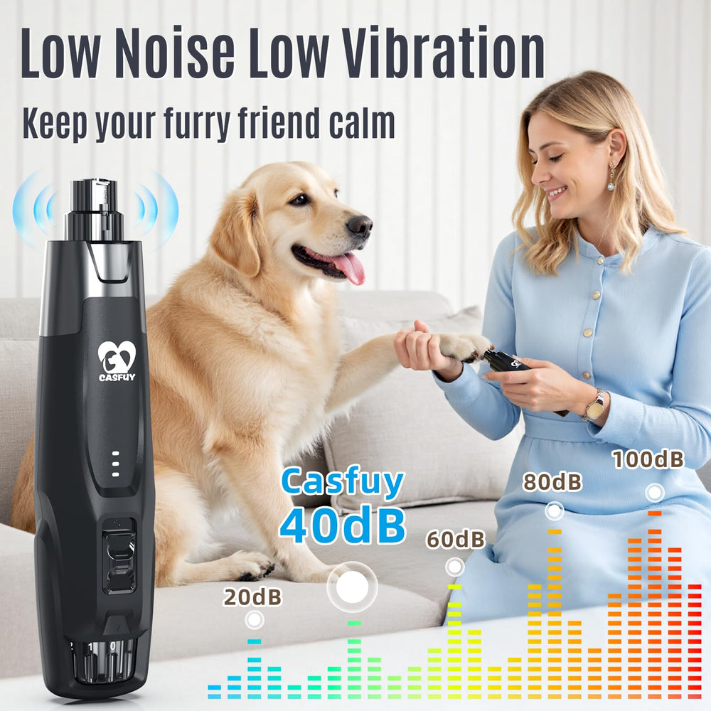 Casfuy N75 dust cap helps keep the grooming area clean.
