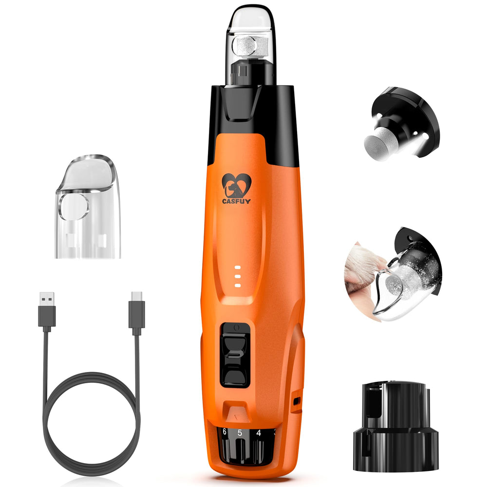 Casfuy N75 nail grinder front view for easy home grooming