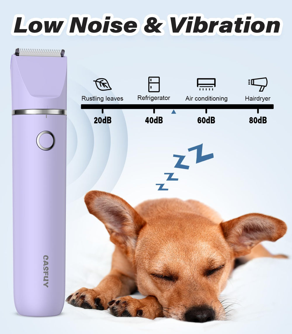 Casfuy paw trimmer zero point four inch head for detailed small-pet grooming.