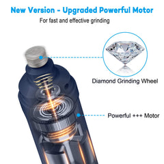 Casfuy quiet nail grinder reduces stress with whisper-quiet operation.