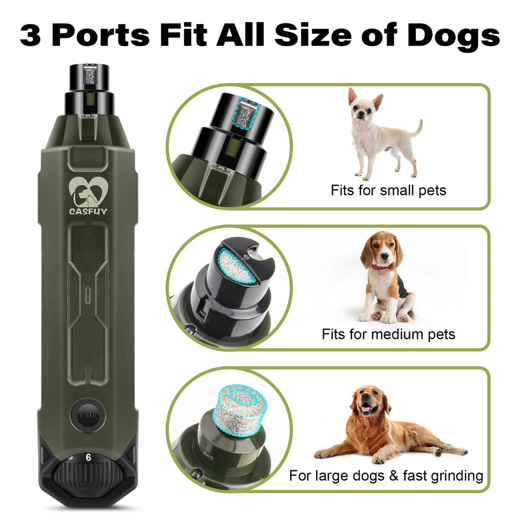 Casfuy rechargeable USB powered design enables cordless trimming anywhere.