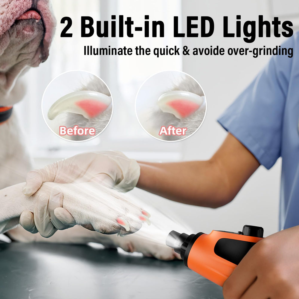 Casfuy dust-free cap helps keep the grooming area clean.