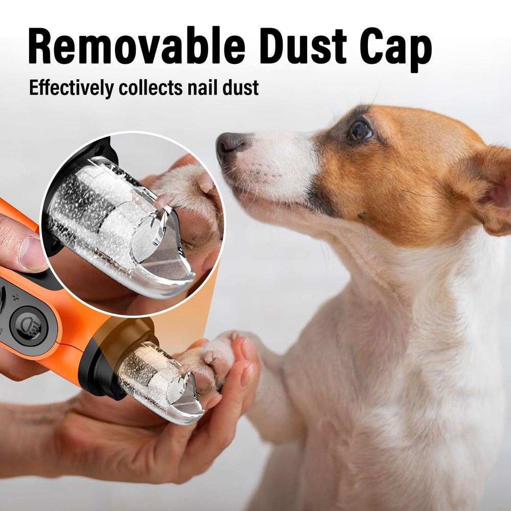 Casfuy 2000mAh battery with LED display for cordless grooming.