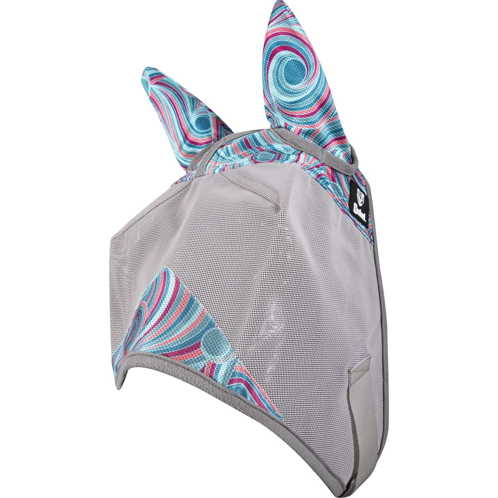 Cashel Crusader Fly Mask with Ears close-up showing durable micromesh