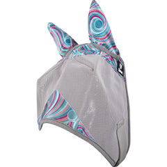 Cashel Crusader Fly Mask provides clear vision with unobstructed three-hole cap design.