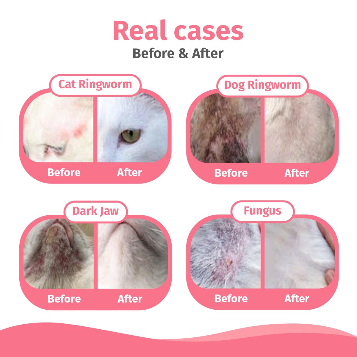 Cassiel pet soothing spray features natural ingredients to calm irritation.