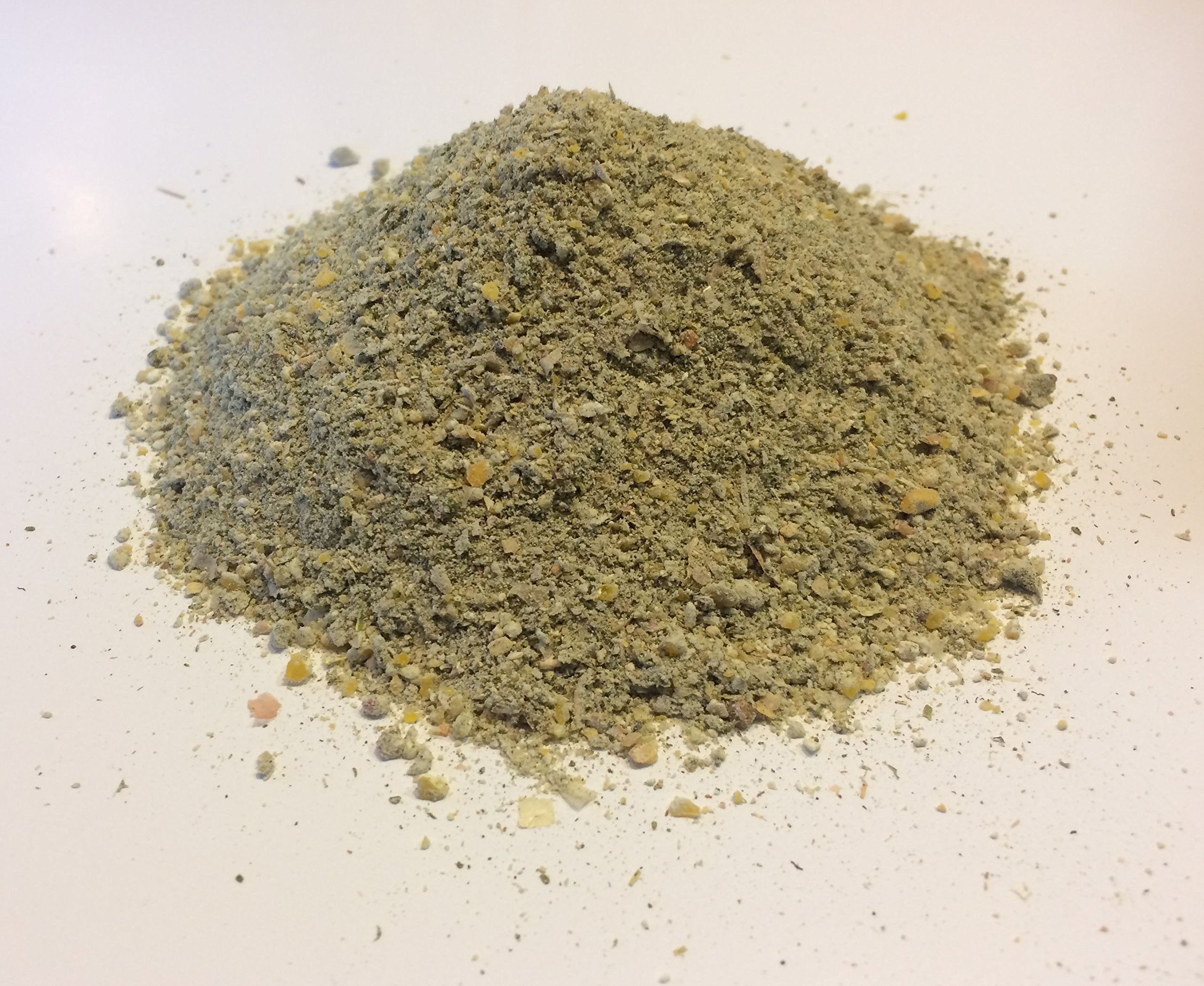 Castaway Organics Worm Food in worm bin supporting healthy feeding and growth