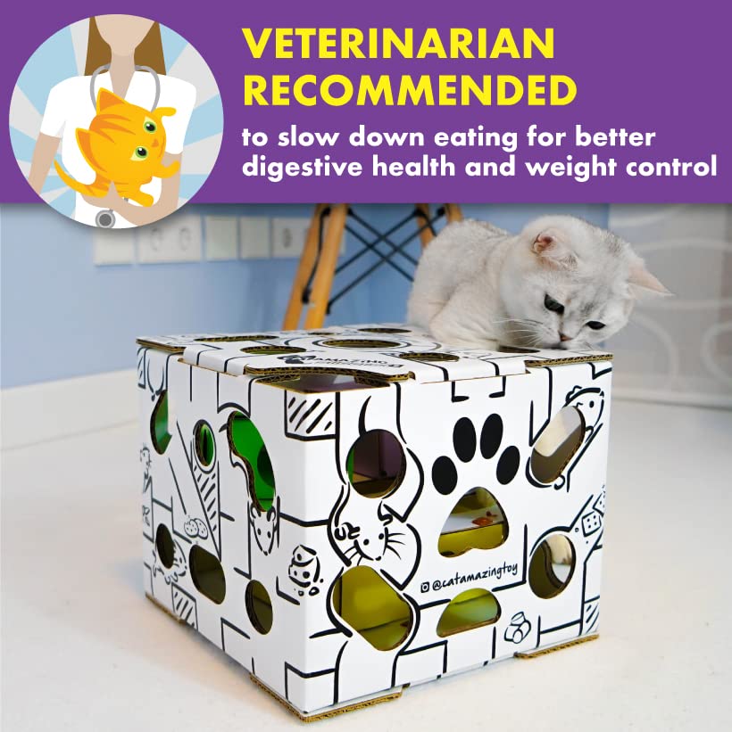 Cat Amazing Sliders durable cardboard design built for daily use.