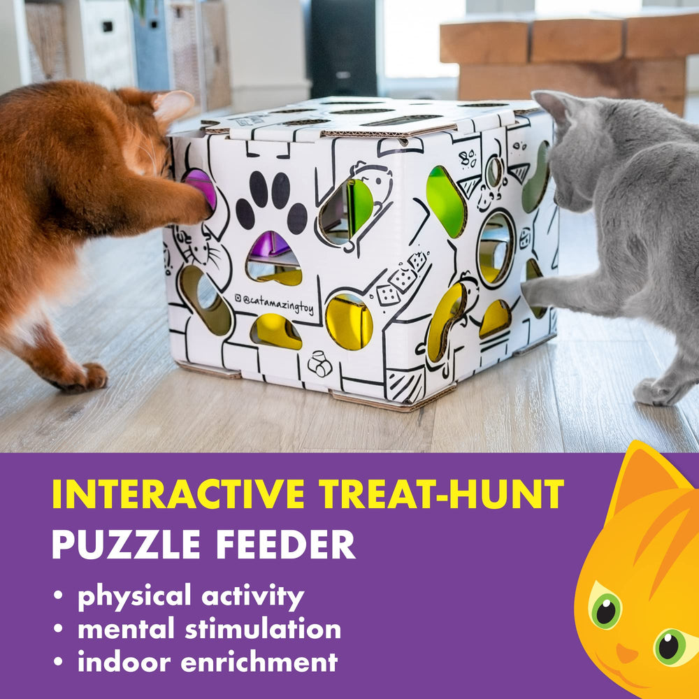 Cat Amazing Sliders safe inks ensuring a pet friendly experience.