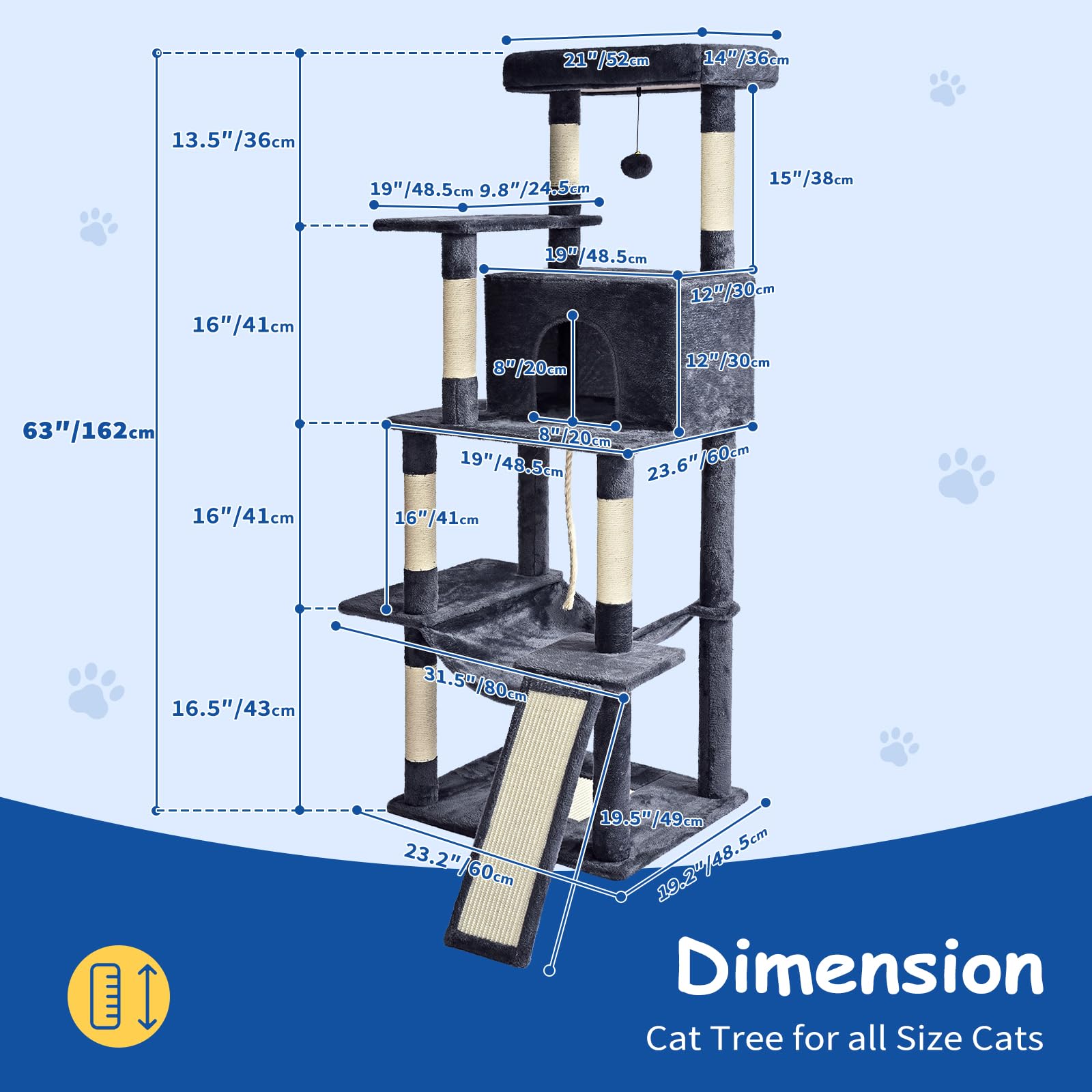 Cat Craft anti-tipping design for safer play and stability.