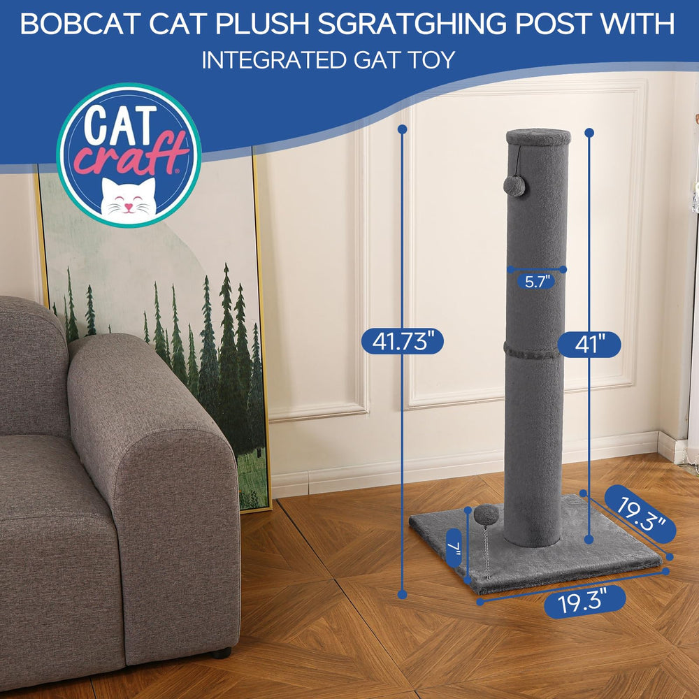 Cat Craft Bobcat post base stability shown during play.