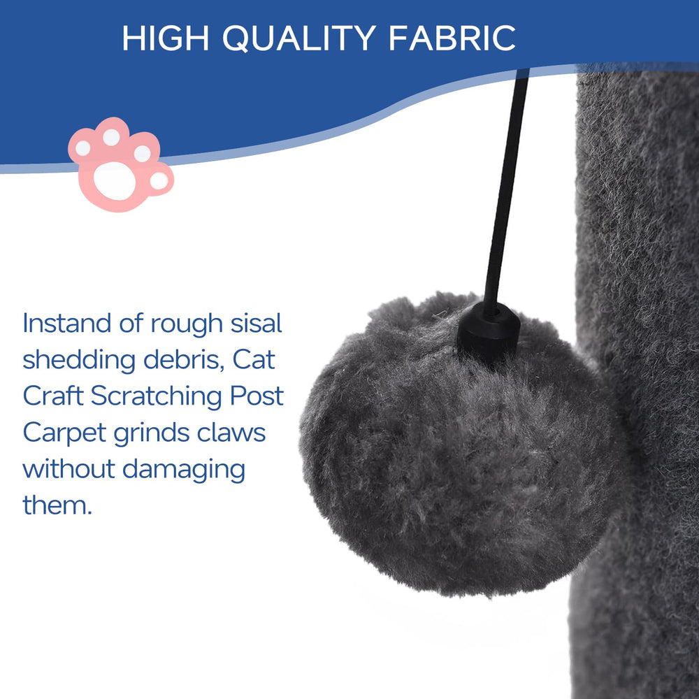 Cat Craft Bobcat post with compact design and clear dimensions.