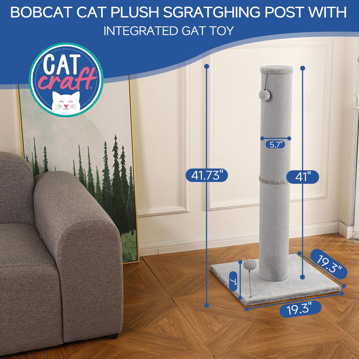 Cat Craft carpet scratcher with a sturdy base for stable scratching sessions.