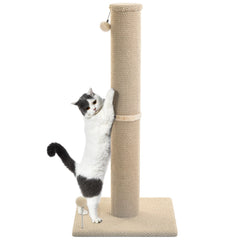 Cat Craft cat scratching post large base—stable platform for extended cat stretching.