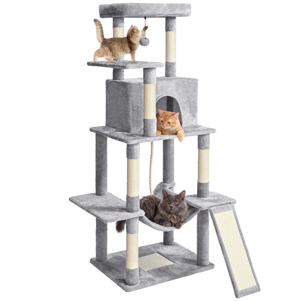 Cat Craft Cat Tree top perch for elevated lounging and observation.