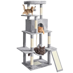 Cat Craft Cat Tree top perch for elevated lounging and observation.