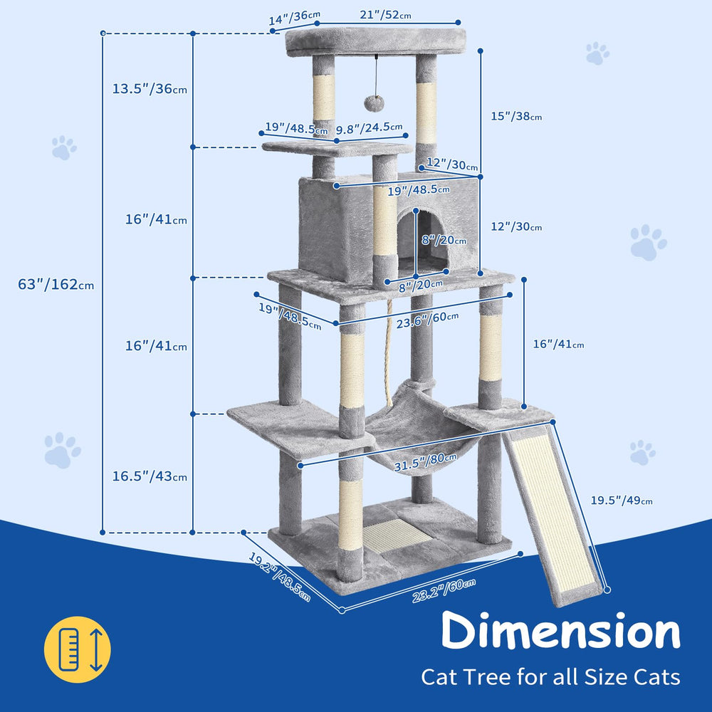 Cat Craft Cat Tree anti-tipping kit adds safe stability.
