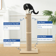 Cat Craft replaceable toys and spring engage play for hours.