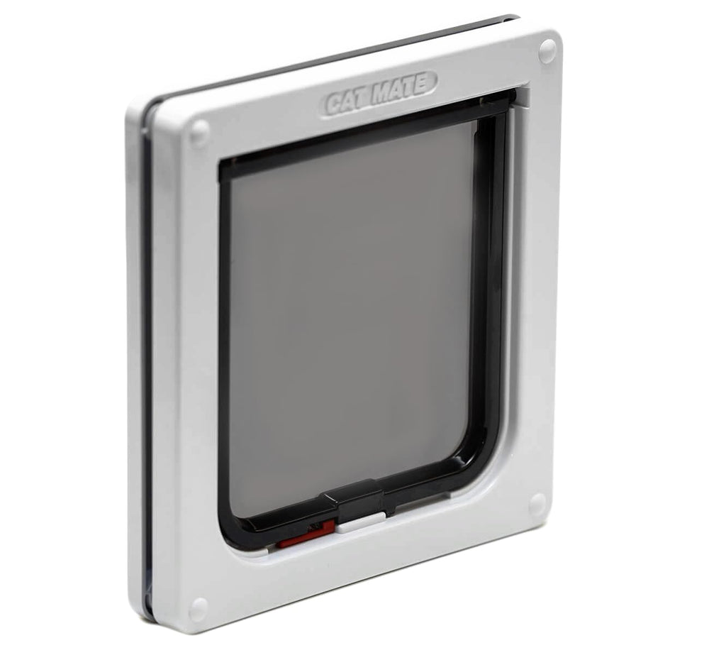 Cat Mate 2-Way-Locking Cat Flap front view showing secure entry and exit for small to medium cats.