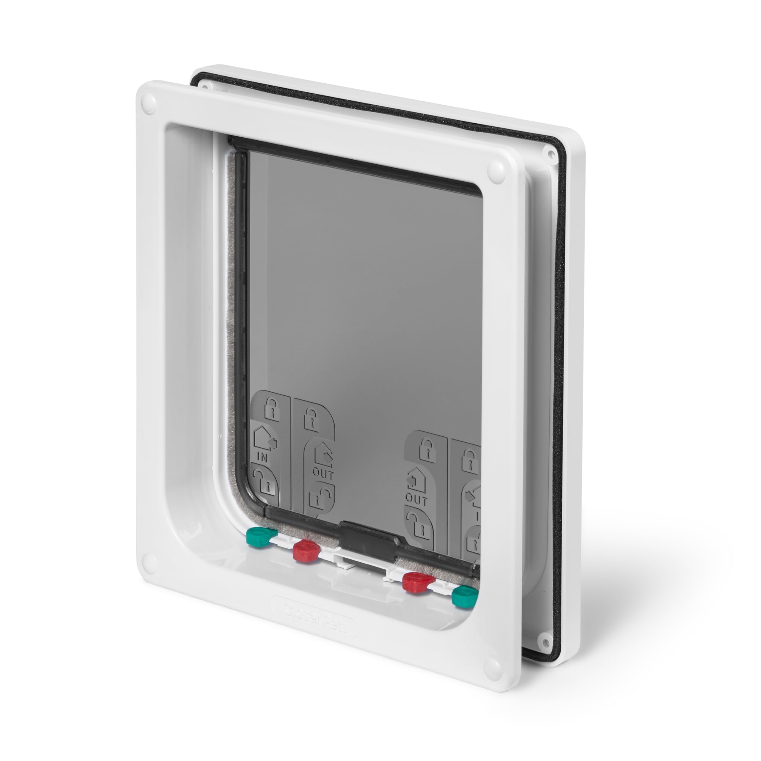 Cat Mate 4-Way Locking Large Cat Flap precise cut-out measurements ensure proper fit.