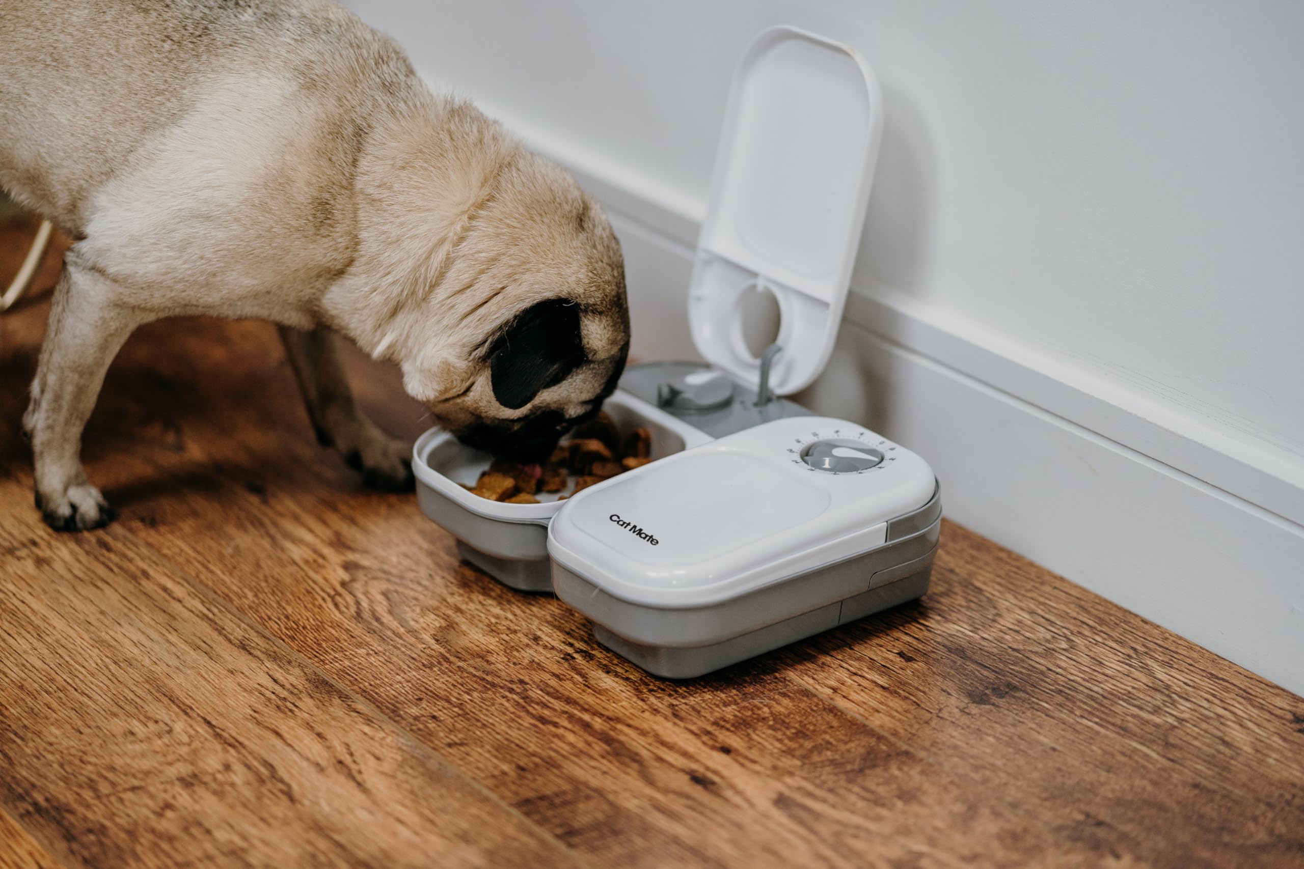 Cat Mate C200 easy-clean bowl area simplifies maintenance.