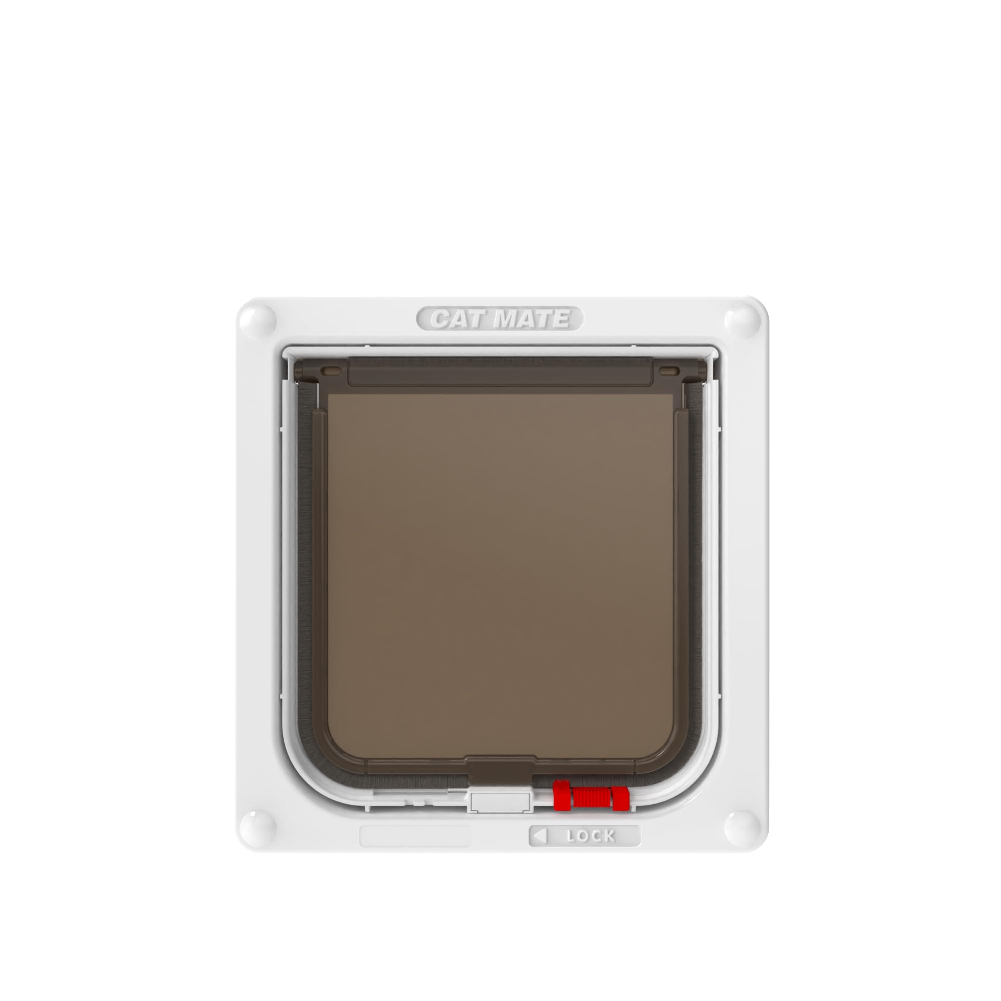 Cat Mate cut-out guide details 165mm x 174mm for precise door fitting.