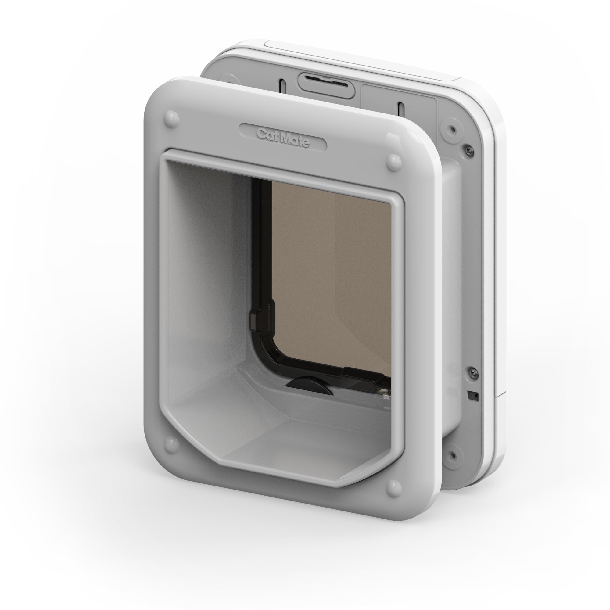 Cat Mate Microchip Cat Flap compatible with ISO 15‑digit microchips