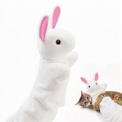 Catails wrestling glove toy extended sleeve for safe interactive play.