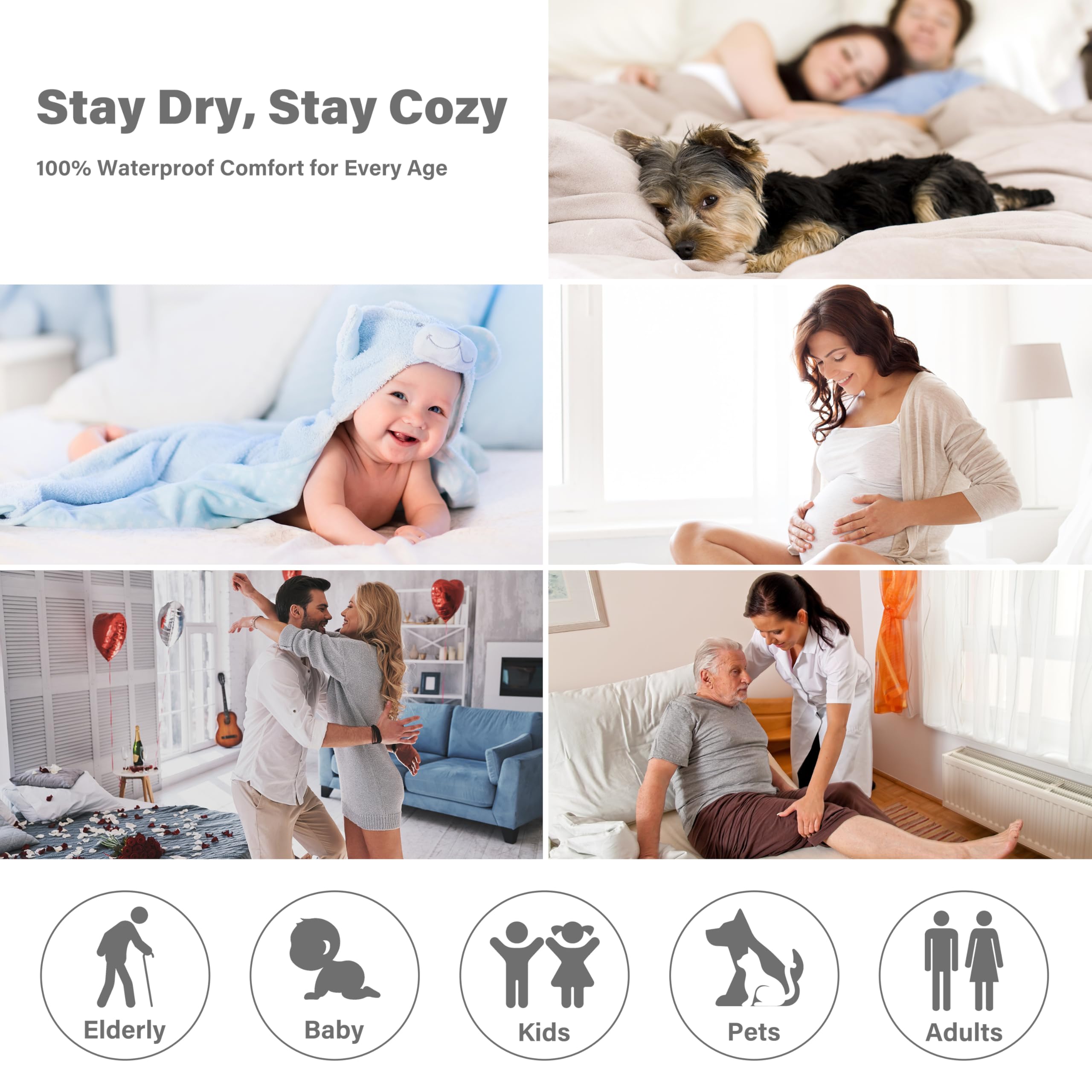 Catalonia leakproof blanket protects sofa from spills during gatherings