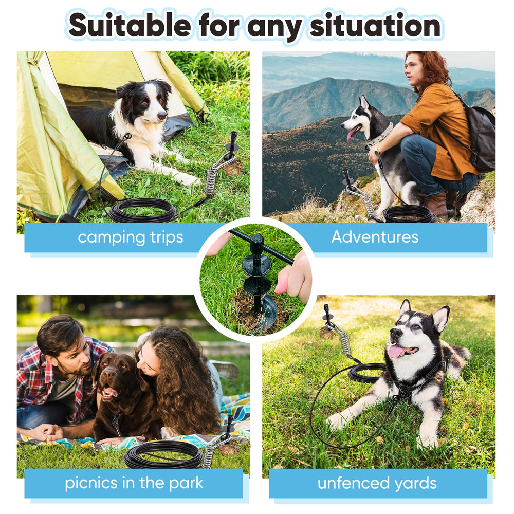 CatAve M8 buckle for secure mounting and stake connection