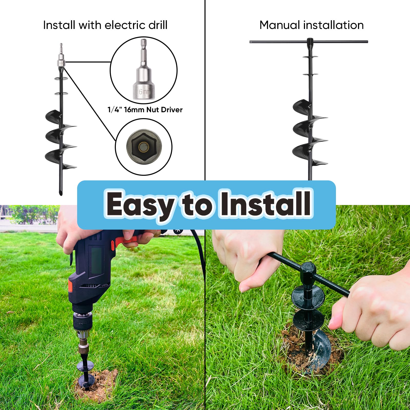 CatAve rust-resistant cable coating ensures durable outdoor use.