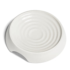 CatGuru ceramic bowl with whisker-friendly shallow design for meals