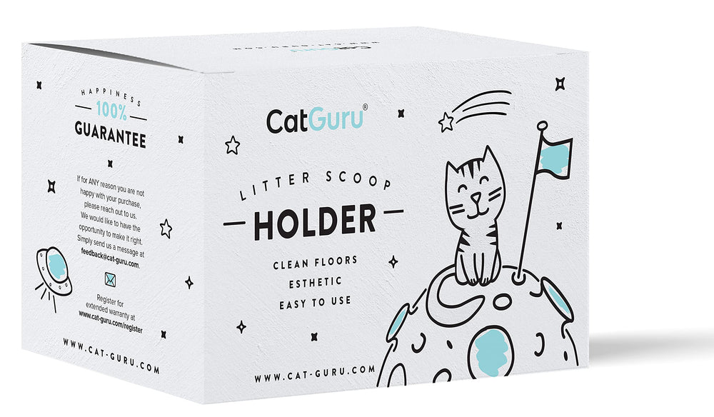 CatGuru easy-clean design with removable insert simplifies cleaning routines.