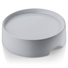 CatGuru Food Table with bowls elevated for relaxed, mess-free dining.