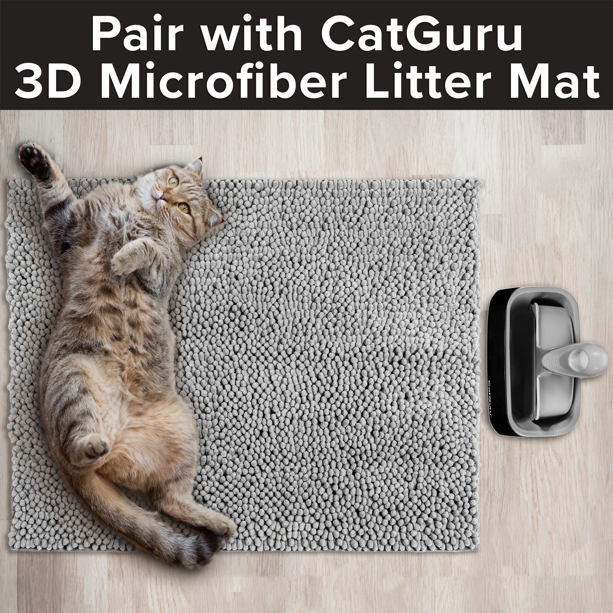 CatGuru weighs 1.1 lb for sturdy, durable storage.