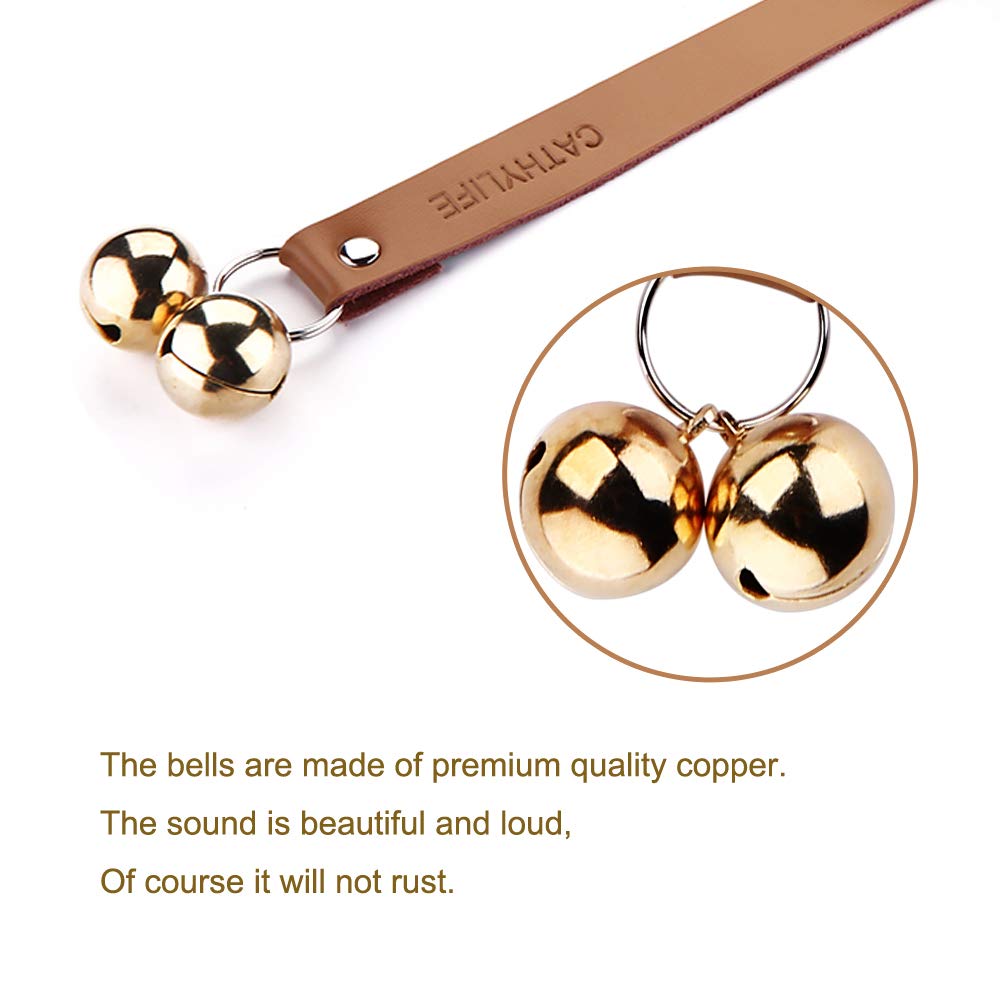 CATHYLIFE adjustable hanging length doorbell for puppies