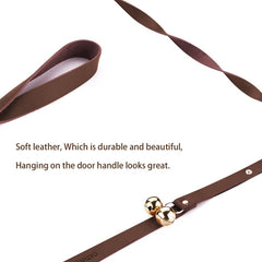 CATHYLIFE brass bells create a clear, festive chime ideal for polite potty signaling.