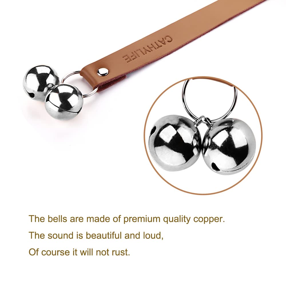 CATHYLIFE brass bells provide a crisp chime for clear signals.