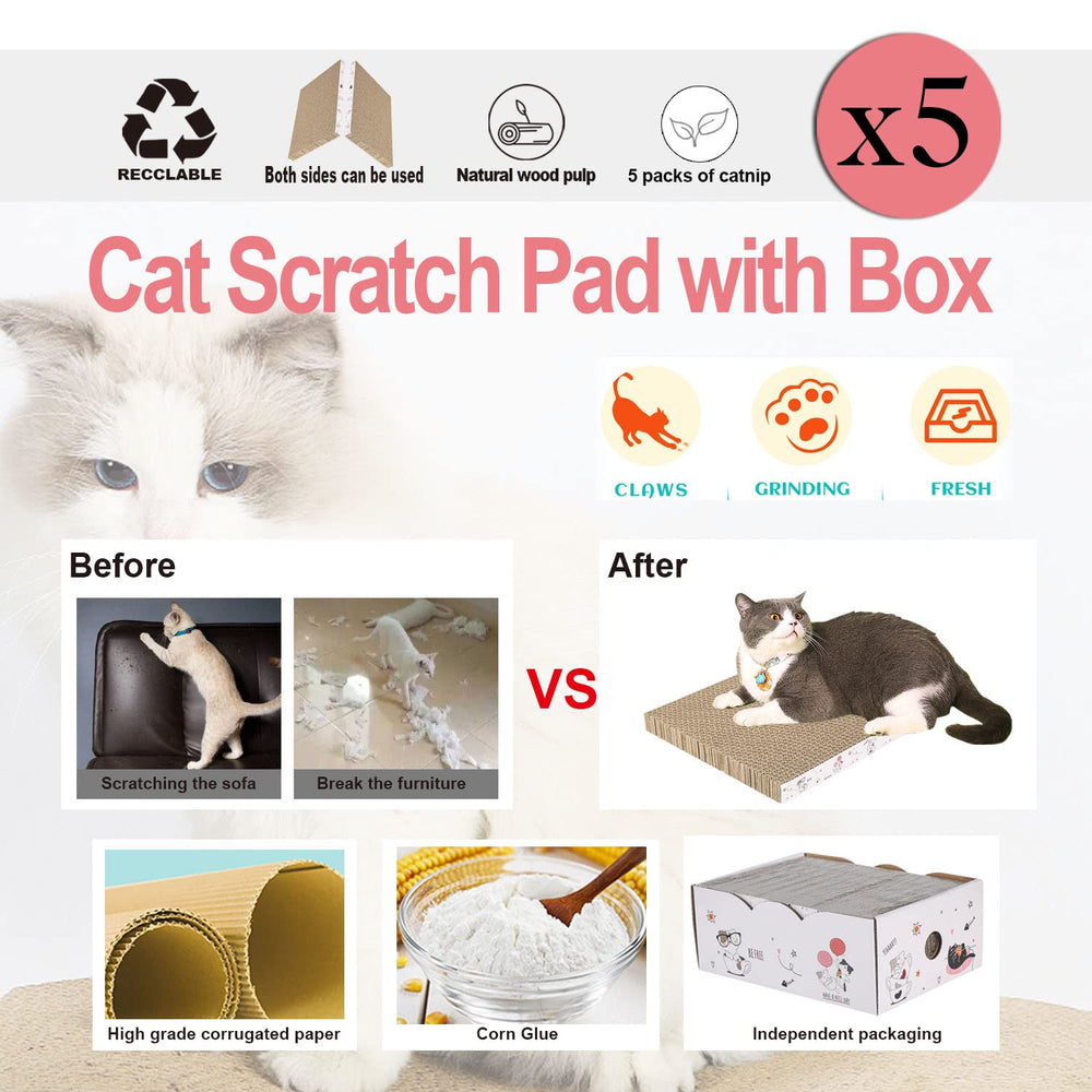 Catinarla durable cardboard scratcher designed for long-lasting use