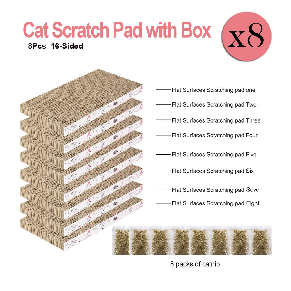 Catinarla reversible two-sided scratch pad interior view for varied textures.
