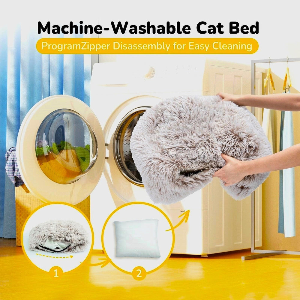 CATISM Cat Bed Easy-Clean Design supports simple maintenance