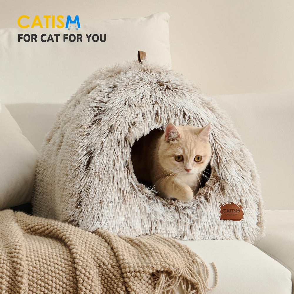 CATISM Cat Bed Foldable 2-in-1 setup for versatile spaces