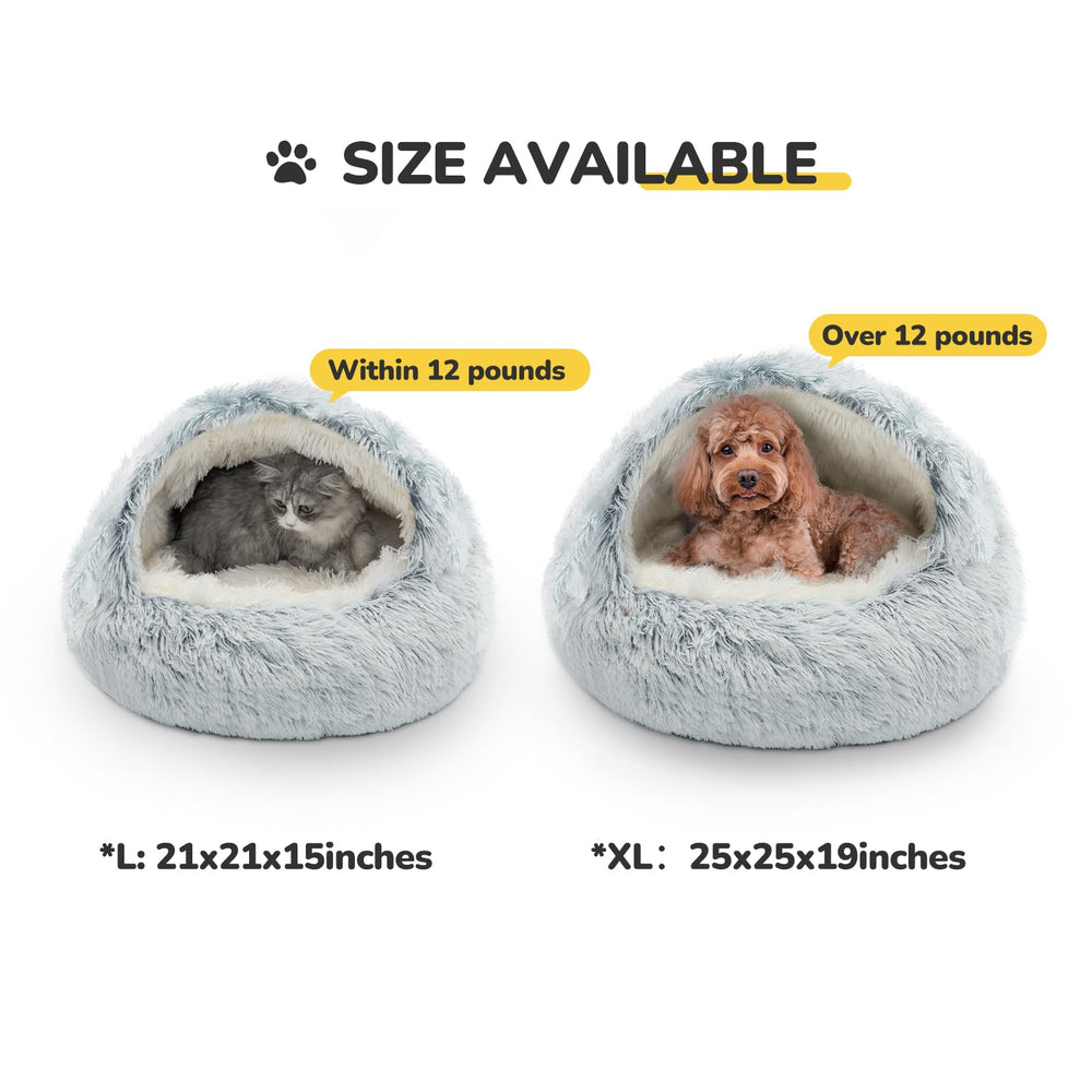 CATISM Cozy Cat Pod 21 inch size fits cats up to 12 pounds