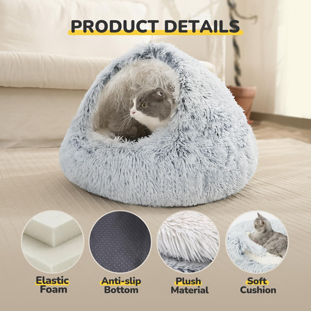CATISM Cozy Cat Pod self warming design helps your cat stay cozy