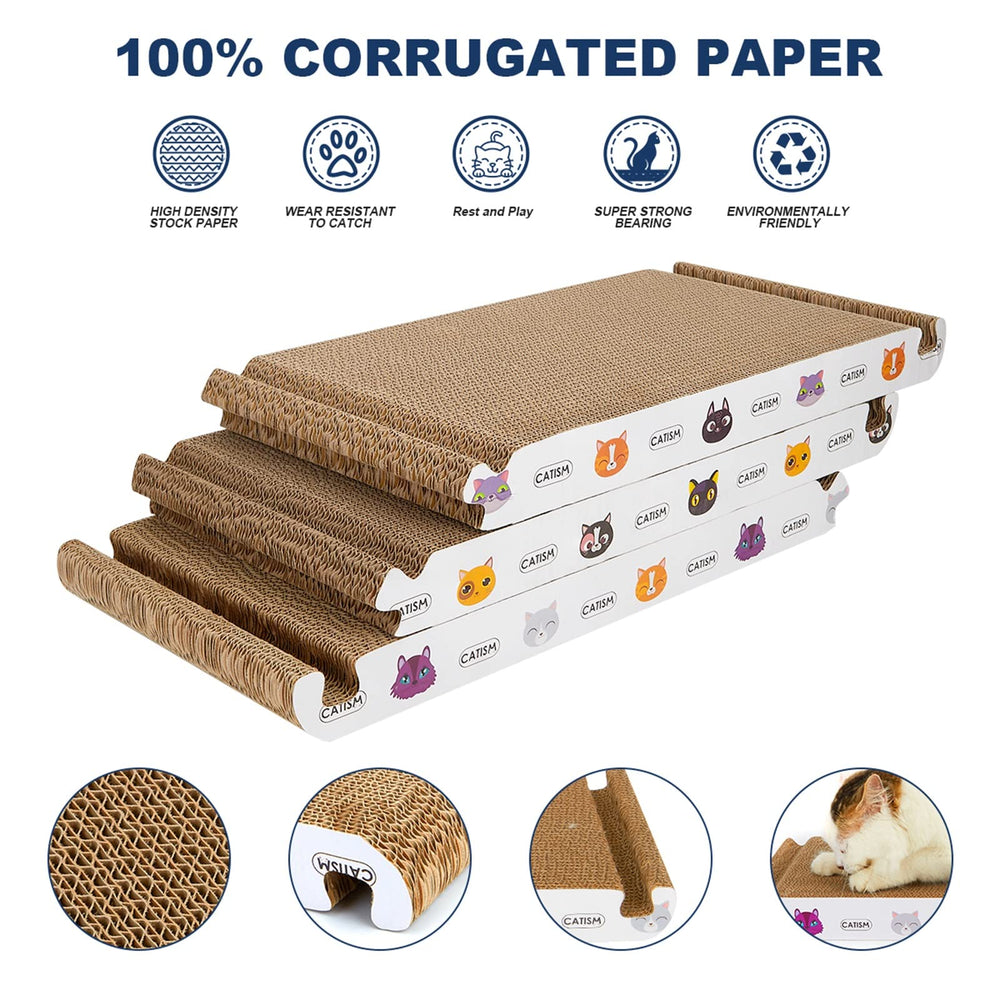 CATISM edge print design adds stylish detail and easy installation.